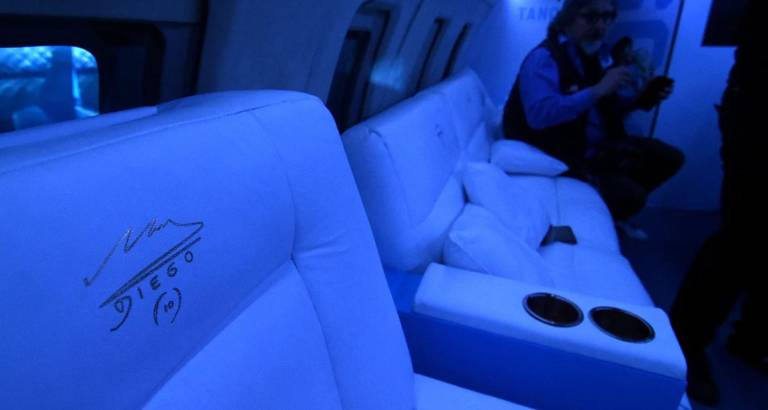 $!El Tango D10S es maradoniano por dentro y por fuera.