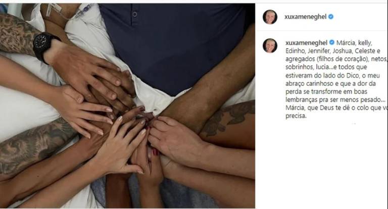 $!Así fue la emotiva despedida de Xuxa tras la muerte de Pelé, quien fue su primer amor