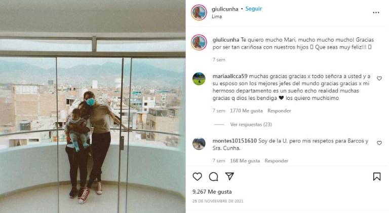 $!Una niñera recibió de un futbolista un apartamento de regalo