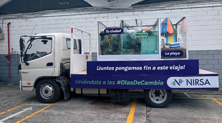$!Por el Día Mundial de la Limpieza de Playas, NIRSA presentó su campaña 'Olas de cambio', que busca sensibilizar a la ciudadanía sobre la importancia de una adecuada gestión de residuos urbanos.