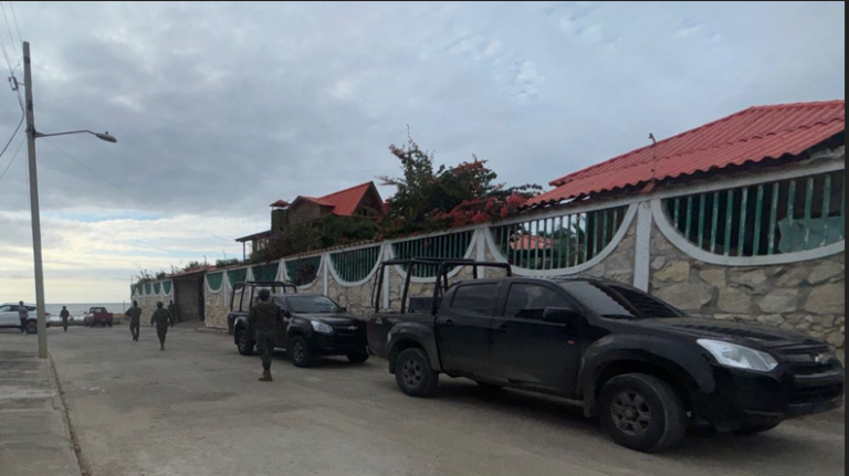 $!El ingreso a la propiedad privada en el puerto manabita era restringido.