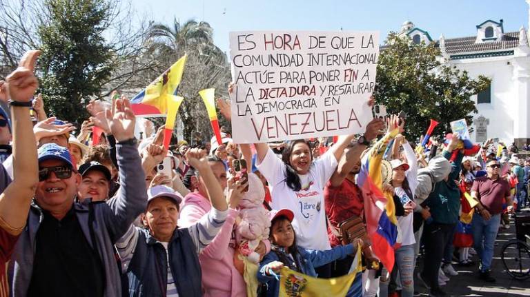 $!Daniel Noboa y Edmundo González suscriben tres acuerdos clave, para atacar economía dictatorial de Maduro y al 'Tren de Aragua'