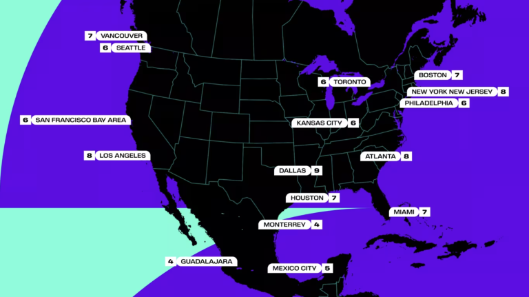 $!Este Mundial es el primero en jugarse en tres países: Estados Unidos, Canadá y México.