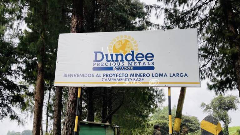 Minera Dundee Precious Metals analiza 'opciones' tras retiro de licencia ambiental al proyecto Loma Larga