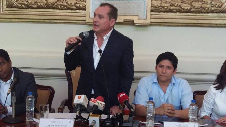 Luis Monge asume la gobernación del Guayas
