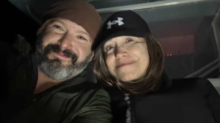 $!Bryan Stern, fundador de Grey Bull Rescue, durante el rescate de María Corina Machado.