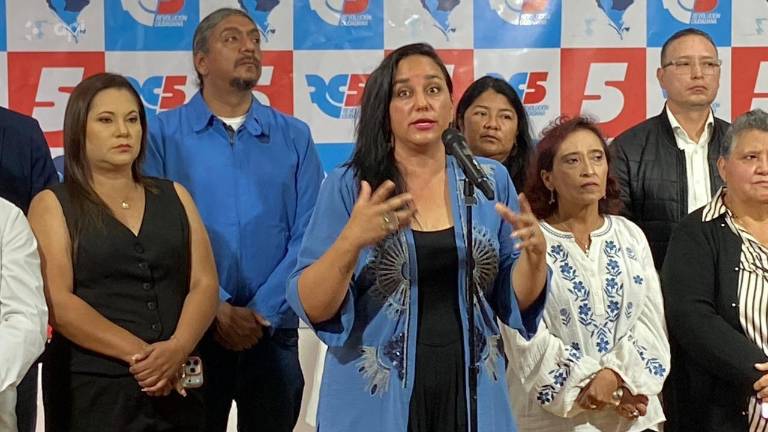 $!Gabriela Rivadeneira confirmó que ya tienen un partido que acogerá a la RC para las elecciones seccionales.