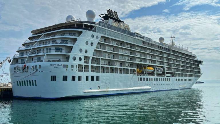 Crucero residencial de lujo llega a Guayaquil: ¿cuál es el itinerario de los turistas de 19 países?
