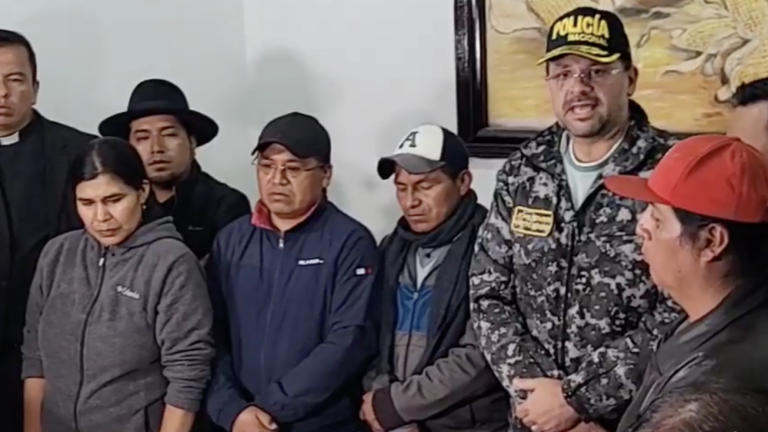 $!Terminó el paro en Imbabura tras 24 días de cierres viales y enfrentamientos.