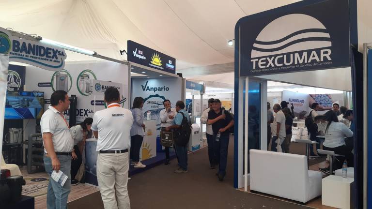 $!La edición de la Feria Expo Larva 2023 contó con una exhibición comercial de 50 empresas.