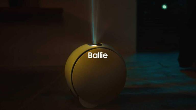 $!Ballie es el robot doméstico inteligente con IA de Samsung.