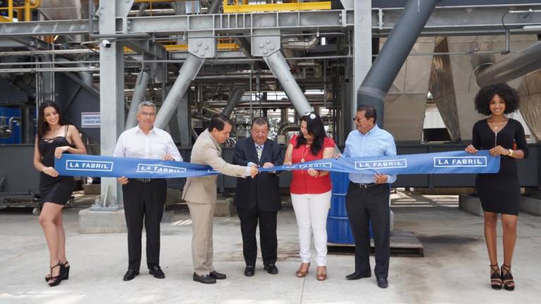 La Fabril inauguró sistema de generación de vapor con biomasa