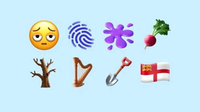 $!iOS 18.4 trae nuevos emojis, como una cara con ojeras, un rábanoy una huella digital, además de la función Genmoji para crear los tuyos.