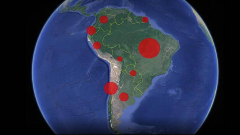 La situación del coronavirus en el continente americano