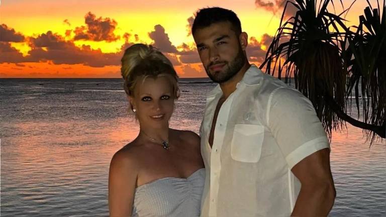 $!Britney conoció a Sam Asghari en su video musical Slumber Party.