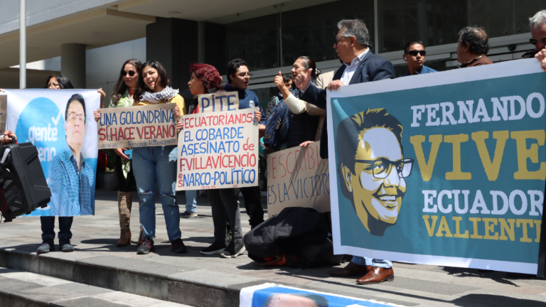 $!Villavicencio fue asesinado el 9 de agosto de 2023 mientras hacía campaña para buscar la Presidencia. Este año la justicia podría decidir quiénes fueron los autores intelectuales.