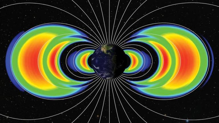 Cintures de radiación de la Tierra son un acelerador de partículas muy eficaz