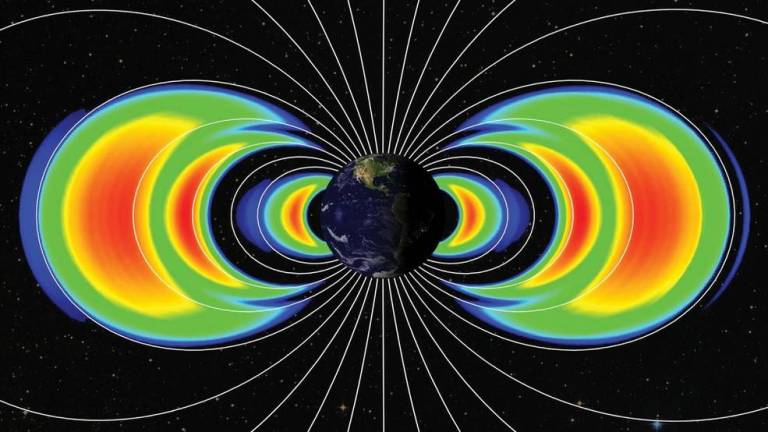 Cintures de radiación de la Tierra son un acelerador de partículas muy eficaz