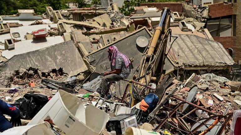 $!El último balance se acerca a cuatro mil personas fallecidas tras los terremotos del 24 de junio pasado, en Venezuela. El país sigue recibiendo ayuda humanitaria.