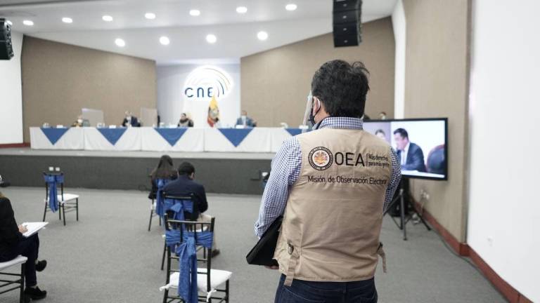 Misión de la OEA en Ecuador hace un pedido a todas las partes involucradas en el recuento