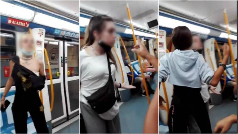Agresión racista a pareja de ecuatorianos en el metro de Madrid: fueron insultados y escupidos por tres mujeres