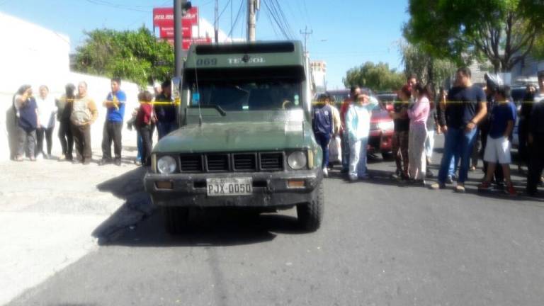Frustran asalto a una agencia bancaria en el norte de Quito