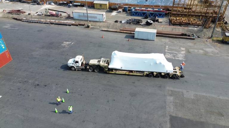 $!Generadores de energía eléctrica ya en Guayaquil.