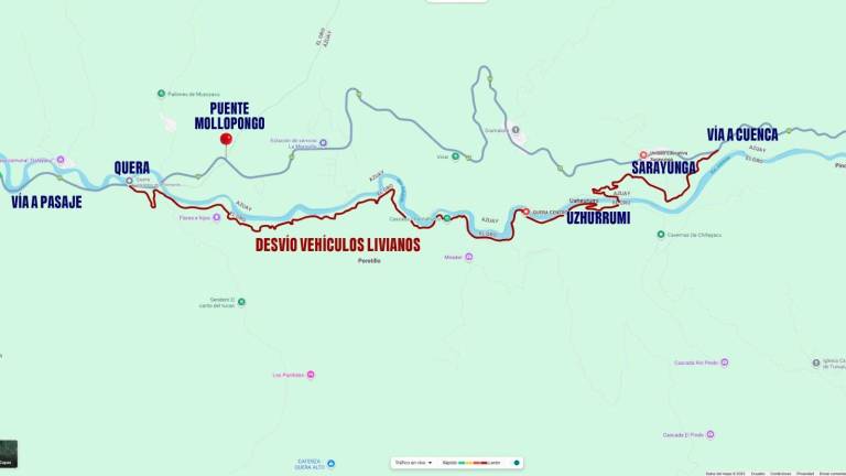 $!Puentes Churute y Mollopongo, afectados por explosiones, permanecerán cerrados
