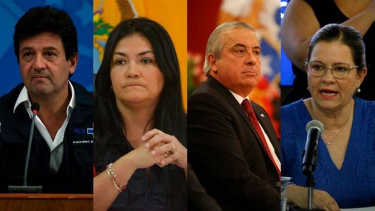 Los siete ministros &quot;caídos&quot; por el COVID-19 en Latinoamérica y sus polémicas declaraciones frente a la pandemia