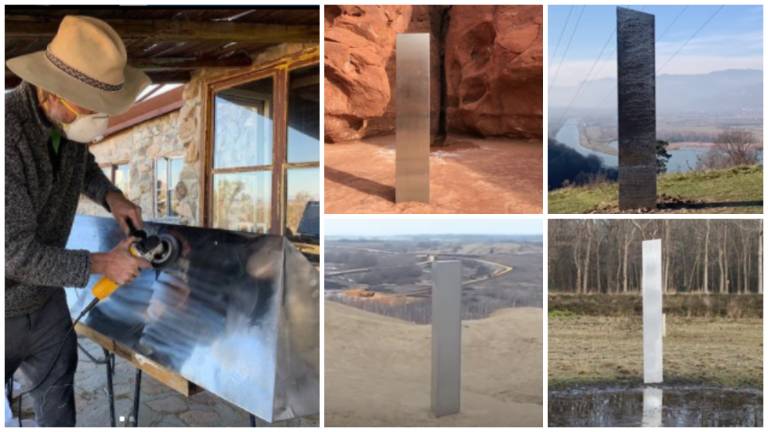 Así se resolvió el misterio de los monolitos metálicos que aparecen y desaparecen