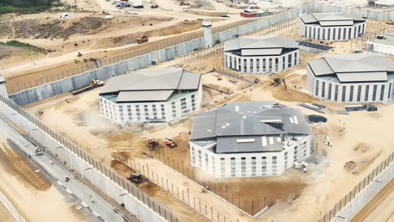 En la provincia de Santa Elena se construyó la nueva cárcel del Encuentro.