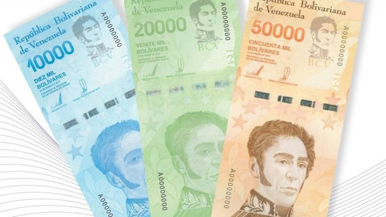 Venezuela se ve obligada a emitir nuevos billetes ante hiperinflación