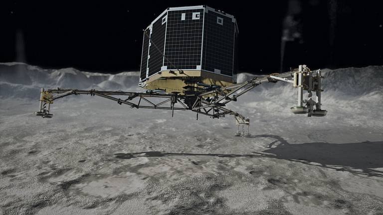 El robot Philae vuelve a transmitir datos a la Tierra