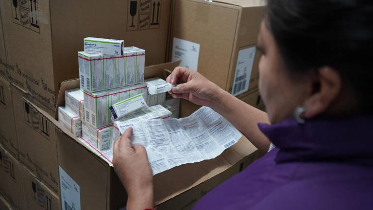 Más de 200 mil unidades de insulina arribaron a Ecuador