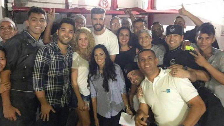 La fugaz visita de Shakira y Piqué a Barranquilla