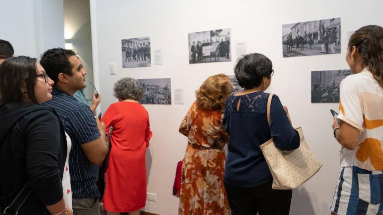 $!Fotografías restauradas reviven el Guayaquil de hace un siglo en el Museo Nacional del Cacao