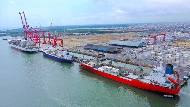 $!En los cuatro primeros años de operación de Yilport, el terminal de Puerto Bolívar creció un promedio del 30 por ciento en carga contenerizada por año.
