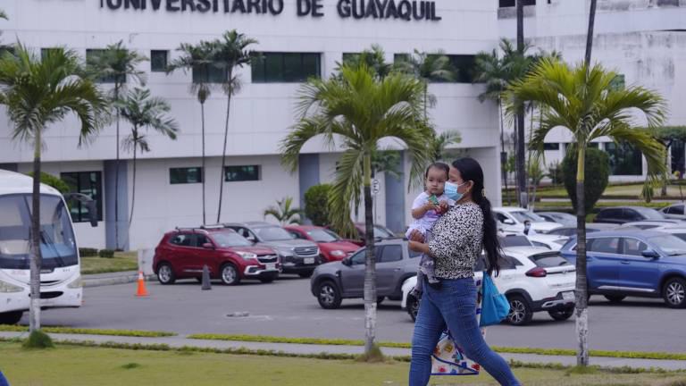 $!Exteriores del Hospital Universitario de Guayaquil. Foto: API