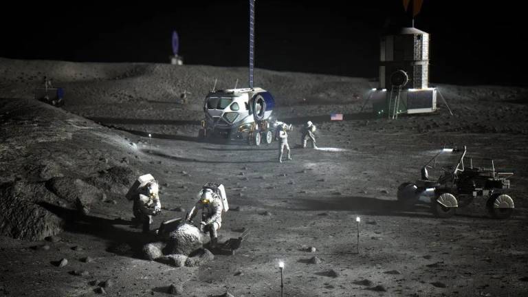 $!Artemis III, prevista para 2028, llevará humanos al polo sur lunar. El objetivo es crear una base permanente y sostenible como paso previo hacia Marte.