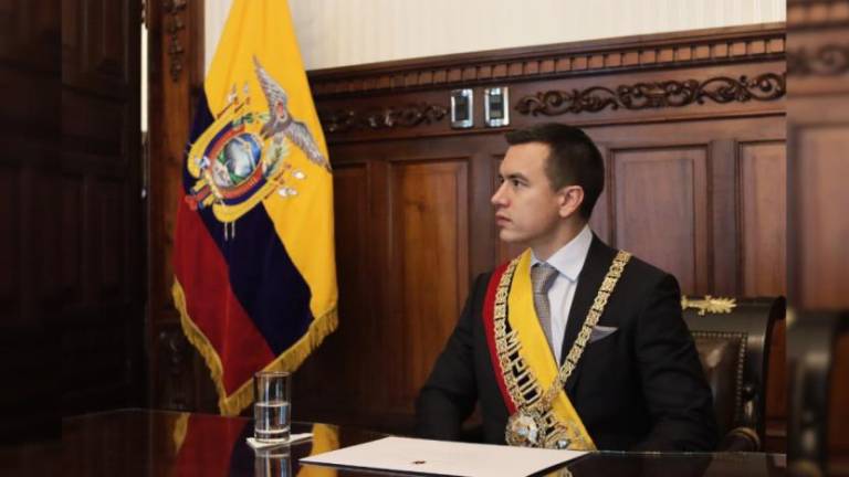 A las 11h00 del sábado 24 de mayo está previsto el ingreso del presidente Daniel Noboa a la Asamblea Nacional.