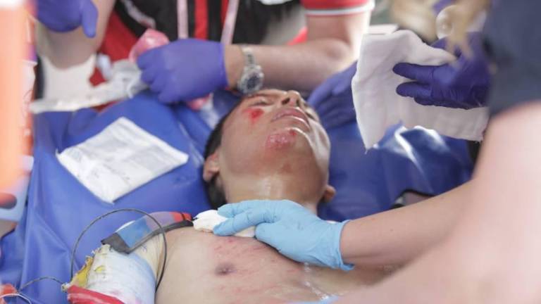 Terrible caída obliga a ciclista Jonathan Caicedo a retirarse del Giro de Italia