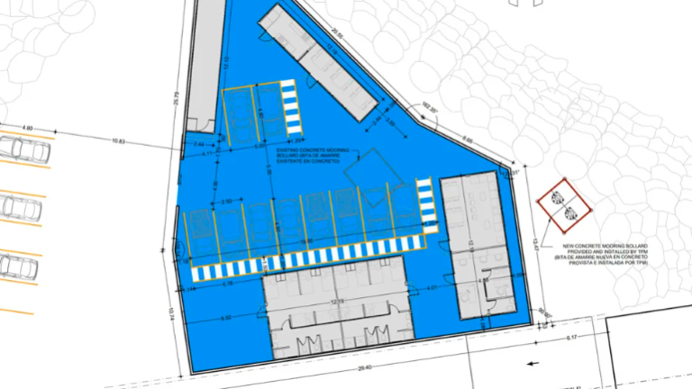 $!Plano de que lo sería la nueva base de Manta.