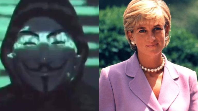 Anonymous asegura que Lady Di fue asesinada por la Familia Real