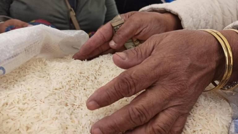 $!Actualmente, el precio del saco de arroz en el país alcanzaría los 62 dólares.