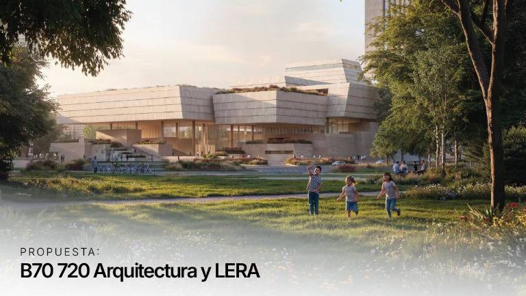 $!Propuesta de B70 720 Arquitectura y LERA para el Museo Nacional.