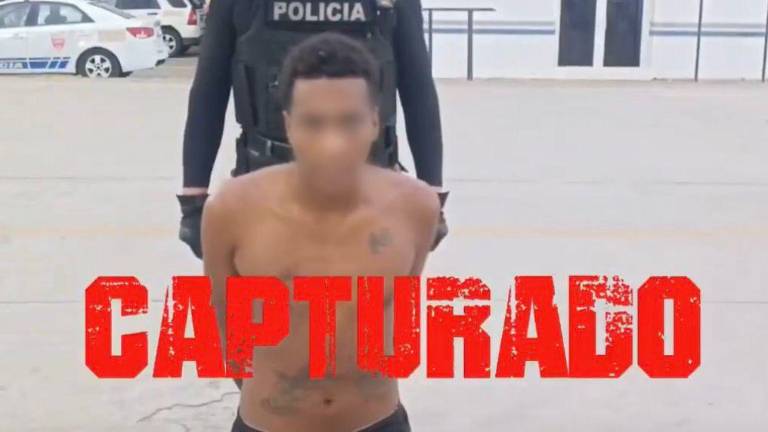 Policía captura en Manabí al hombre más buscado de Esmeraldas y con alerta de Interpol