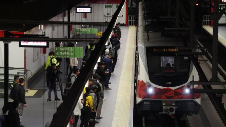 El metro de Quito empezó a funcionar desde el pasado 1 de diciembre del 2023.