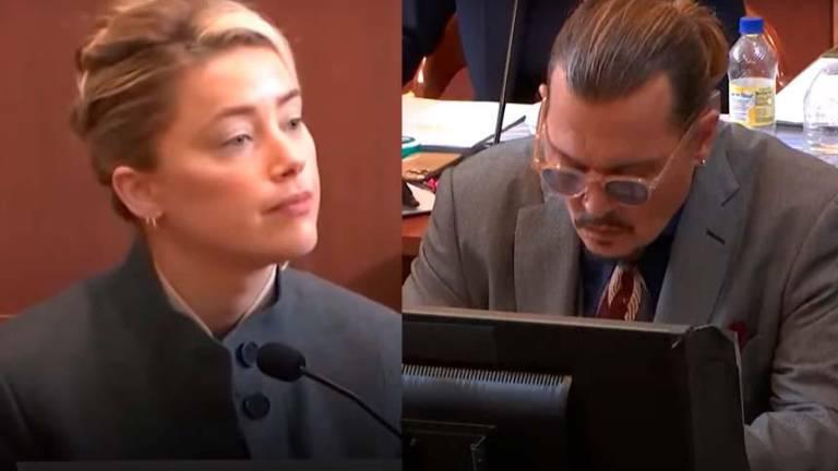 $!Amber Heard durante el juicio por difamación desarrollado durante seis semanas en el tribunal de Fairfax (Virginia, EE.UU).