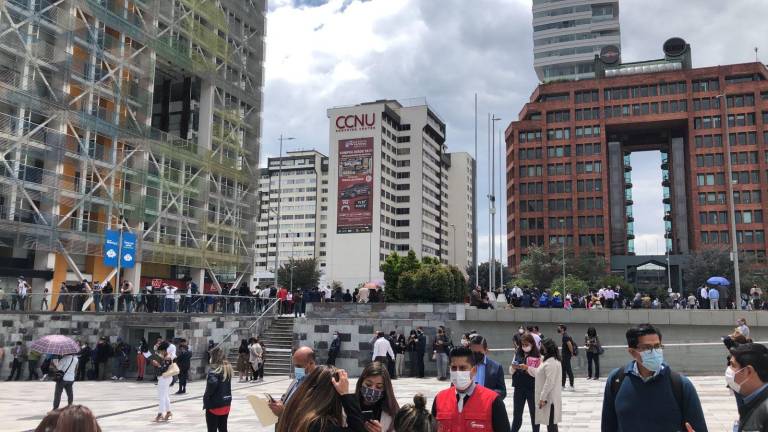$!Fuerte temblor de magnitud de 4,52 se siente en Quito