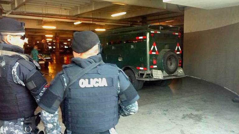 Un guardia resultó herido en asalto a blindado en el City Mall